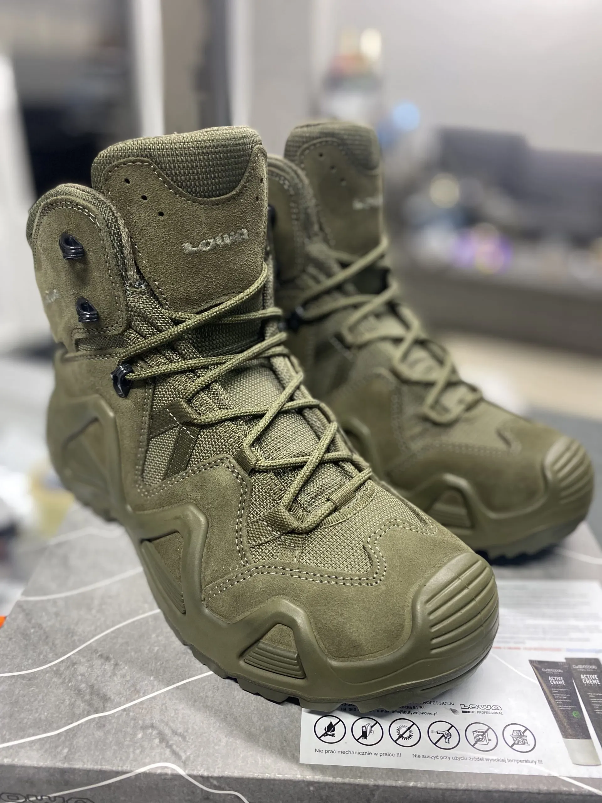 Lowa zephyr mid TF WS жіночі тактичні берці Ranger Green (олива